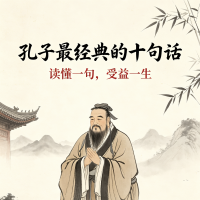 孔子十句传世名言，读懂修身处世的大智慧