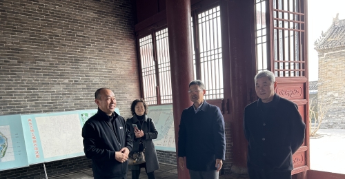孔卫东副会长率队考察归德府文庙微子祠并与宁陵派族人代表座谈