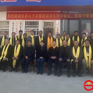 专家学者宁陵考察中原“三孔”遗址